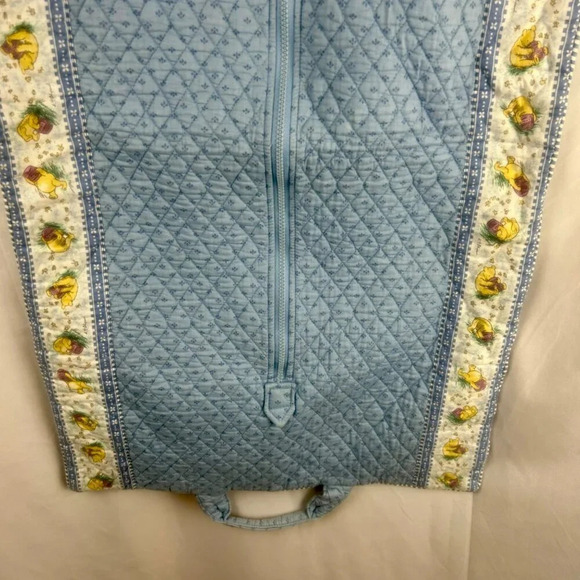 Vintage Rare Vera Bradley Disney‎ Winnie Pooh Child Garment Bag Blue Yellow - Picture 3 of 13